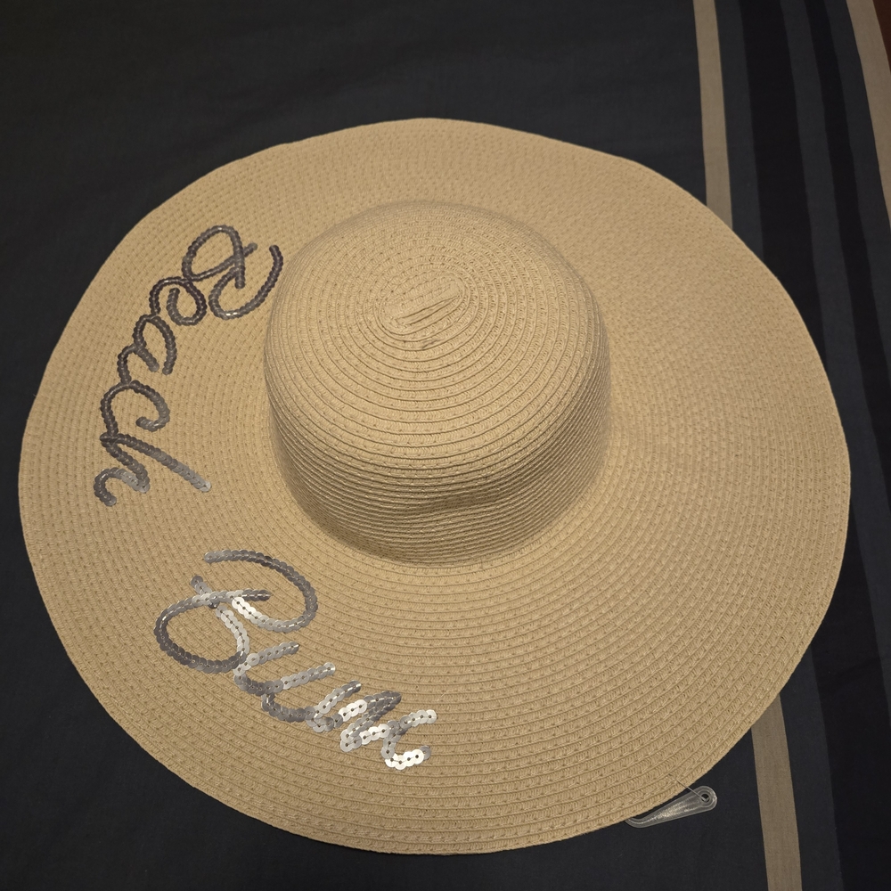 LOFT Tan Beach Bum Hat